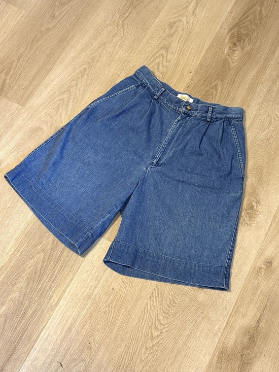 Talbots Pants - Vtg Talbots Denim Shorts Size 4 High Rise Cotton Women’s Size 4 90s Skater Indie